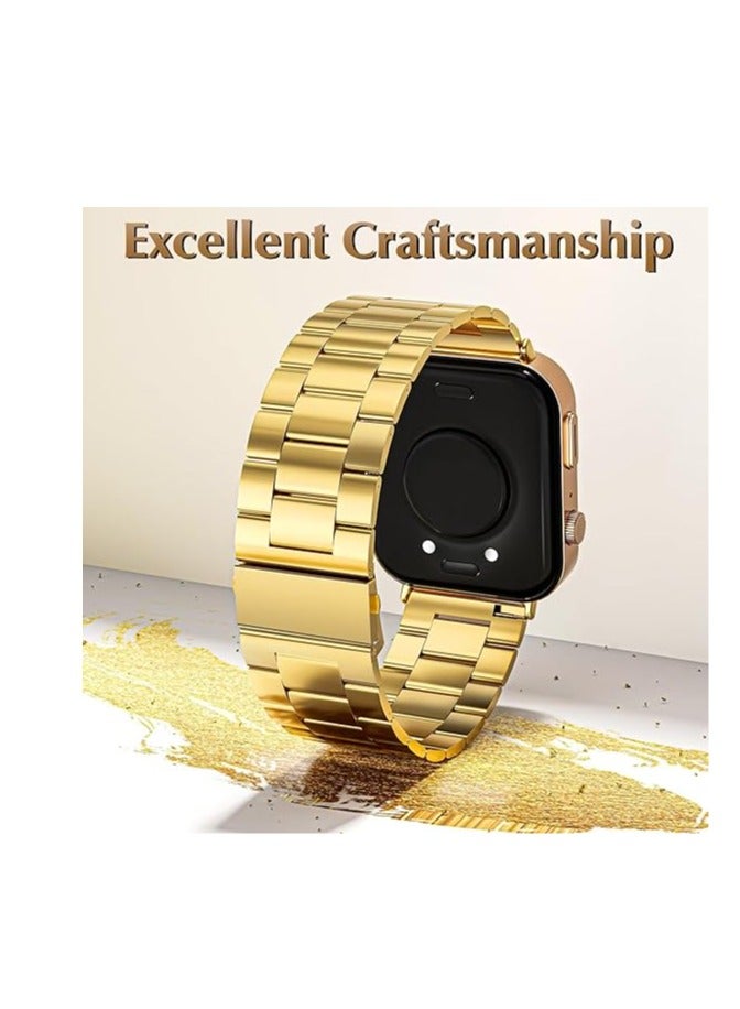 Metal Bracelets Compatible with Huawei Watch Fit 3 Bracelet, Stainless Steel Replacement Strap for Huawei Watch Fit 3 Watch Strap for Women Men - Image 2