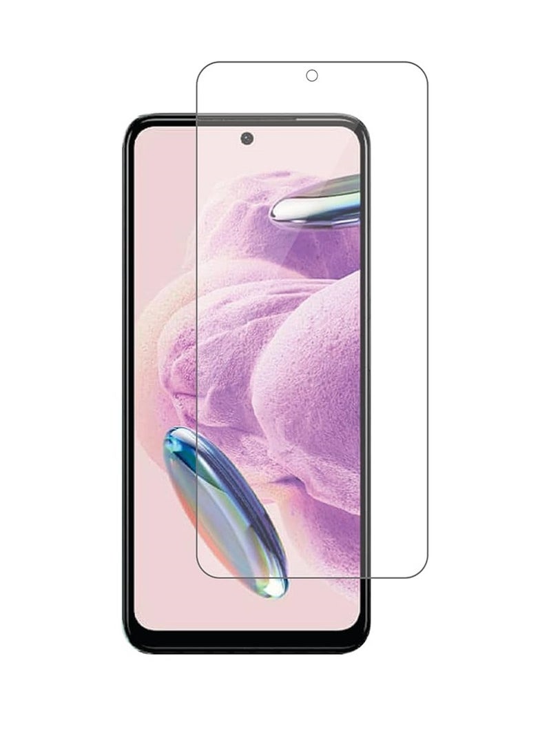 Super Tempered Glass Screen Protector Clear Designed For Xiaomi Redmi Note 12 4G Full Screen Coverage And Bubble Free - Image 1