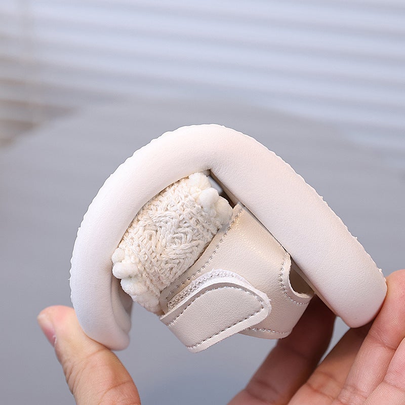 Fashion Children'S New Turn Lace Sandals Beach Shoes Girls Casual Comfortable Solid Color Simple Sandals - Image 5