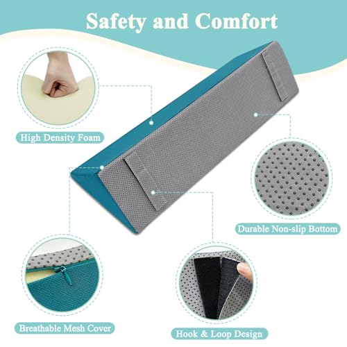 KAAMOS Bed Rails Foam Bolsters, Bed Guard Rail Pillow for Elderly Adults, Safety Bedside Rails Pads for Seniors, Hospital Bedrail Foam Roll Control Bolster, Medical Wedge Cushions Beds Bumper (1 Pcs) - Image 4