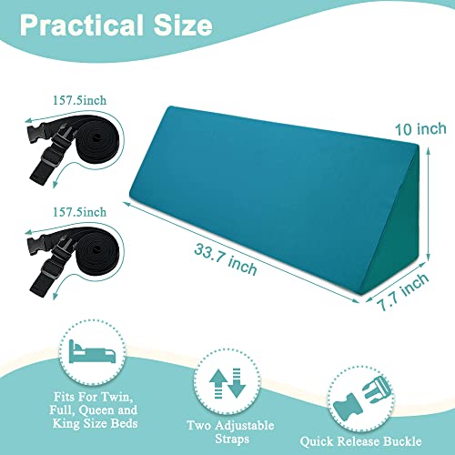 KAAMOS Bed Rails Foam Bolsters, Bed Guard Rail Pillow for Elderly Adults, Safety Bedside Rails Pads for Seniors, Hospital Bedrail Foam Roll Control Bolster, Medical Wedge Cushions Beds Bumper (1 Pcs) - Image 3