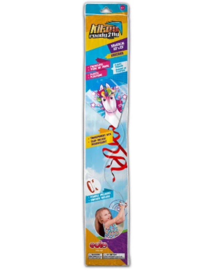 EOLO Plastic Kite Unicorn - PL200UN - Image 1