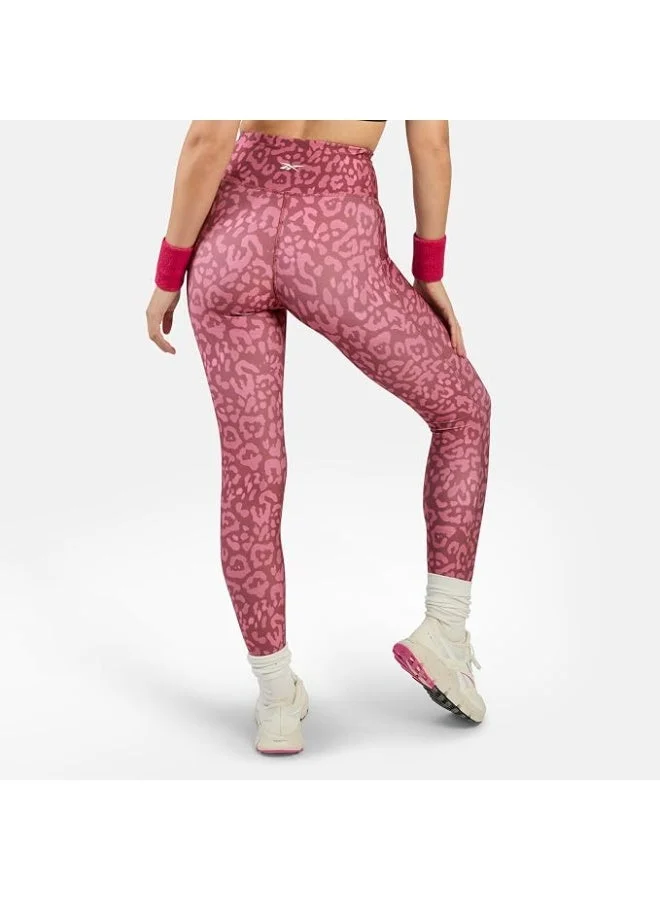 Reebok Id Train High Rise Printed Leggings