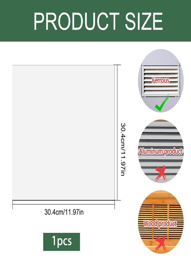 Holldimde Magnetic Vent Cover, 12” × 12” Vent Cover Magnetic, Home and RV Vent Magnet Cover for Air Vents Wall Ceiling Floor,Extra Strong Magnets Air Vent/Register Covers for Home Ceiling, Wall, HVAC, AC - Image 2