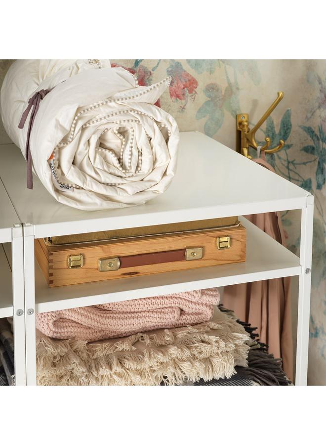 زبون رف علوي للإطار، أبيض، 50×51 سم - Image 2