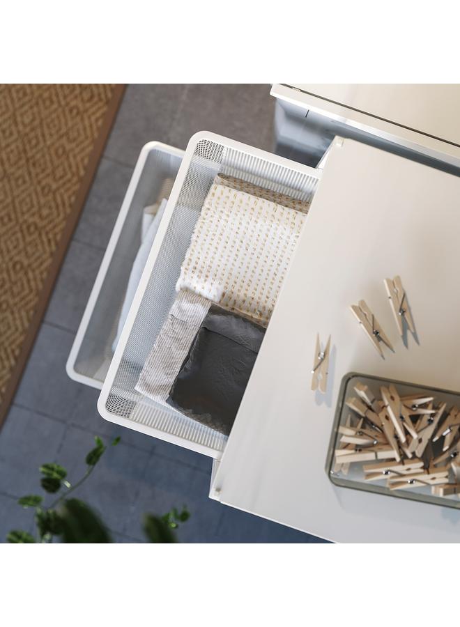 زبون رف علوي للإطار، أبيض، 50×51 سم - Image 4