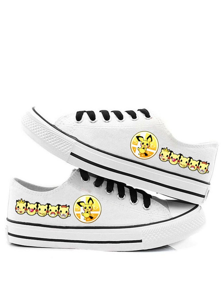 Unisex Top Canvas Shoes – Stylish Couple Sneakers for Casual & Cosplay - Image 1