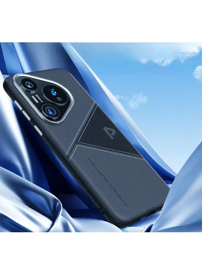 General Applicable to Huawei Pura70 70Pro 70Pro+ mobile phone case new ultra-thin all-inclusive anti-drop plain leather case  - Image 1