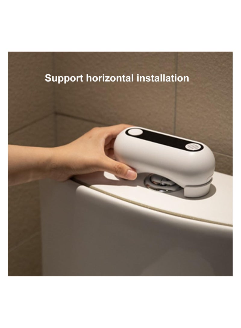 Zikra Automatic Toilet Flush, Non Contact Toilet Flusher, Infrared Sensing Touchless Toilet Flusher Kit, 0.25S Induction Smart Toilet Flushing Sens Suitable, Toilet Flush Valves for Bathroom Hotel Home Use - Image 3