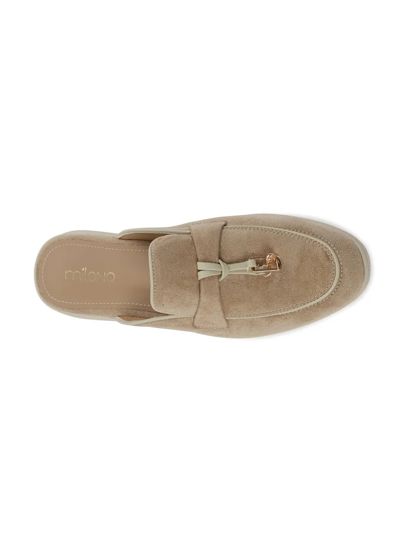 Milano JESSIE Mule Flats - TAUPE