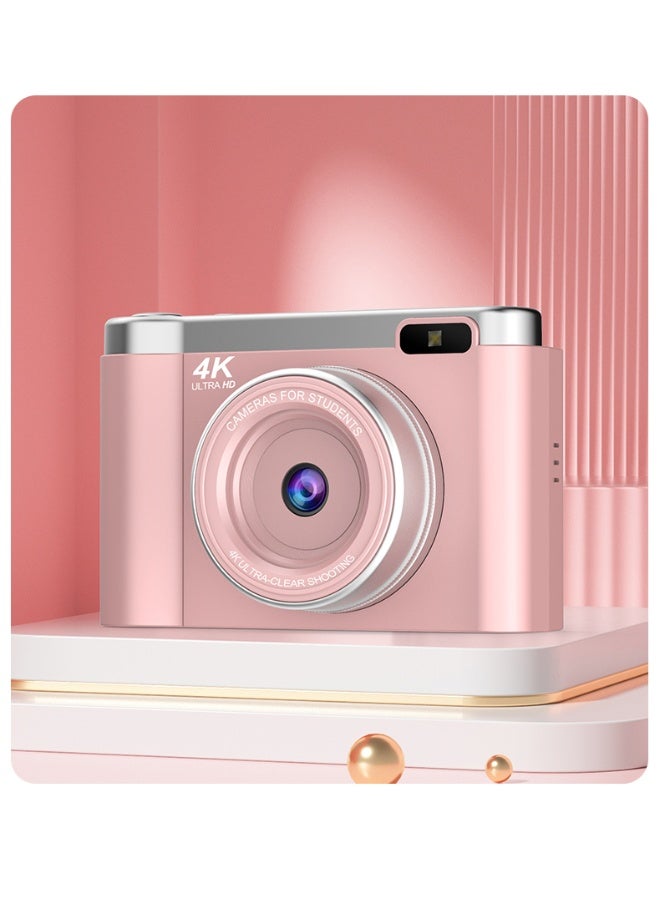 general 48MP Student Digital Camera with 4K CCD Digital Zoom, Portable Digital Camera with 180° Screen and Selfie Camera with Free 32GB SD Card and Card Reader - Image 1