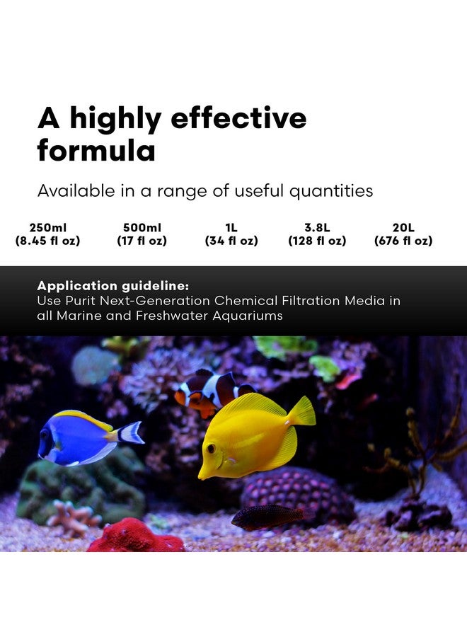 Brightwell Aquatics - Purit Next-Generation Chemical Filtration Media - for use in All Marine and Freshwater Aquaria - Aquarium Water Treatments, 16.9 fl oz - Image 5