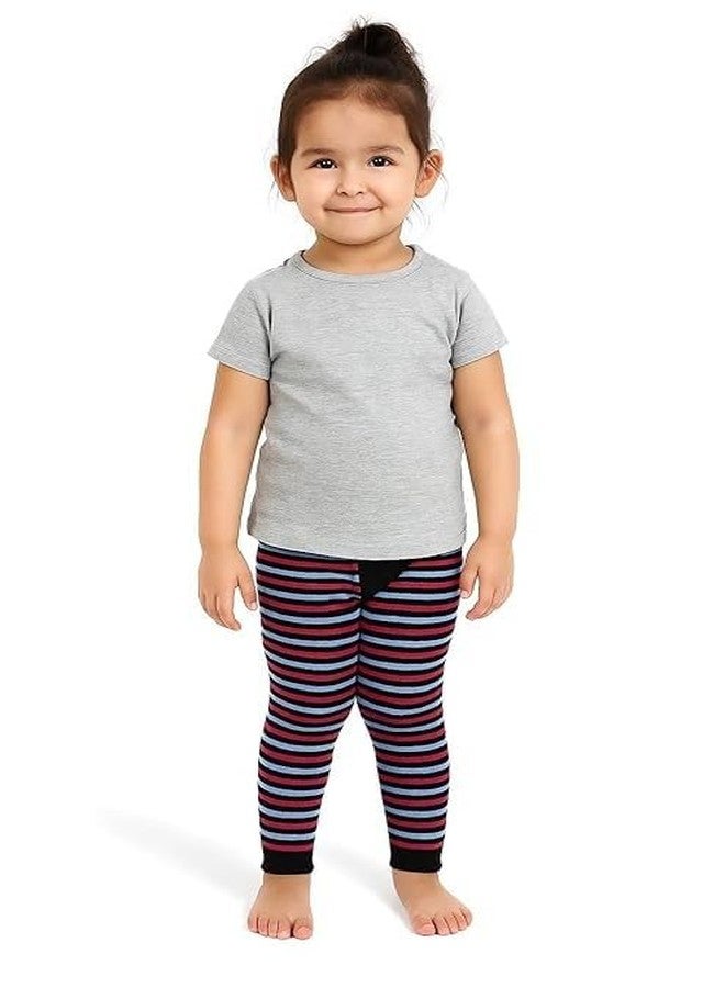 Fashiol Kids Warm Stocking Leggings | Soft Wool Blend Thermal Pants for Baby Boys & Girls | Unisex Baby Winter Wear Bottom (in, Age, 9 Months, 12 Months, 1, Blue) - Image 4