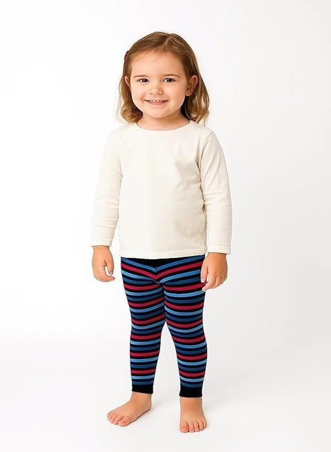 Fashiol Kids Warm Stocking Leggings | Soft Wool Blend Thermal Pants for Baby Boys & Girls | Unisex Baby Winter Wear Bottom (in, Age, 9 Months, 12 Months, 1, Blue) - Image 5