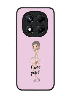 Stylizedd For Xiaomi Redmi Note 14 Pro 5G / X7 5G Case,Slim fit Camera Protection, Shockproof Thin Phone cover  - Coy Cute Girl  - Image 1