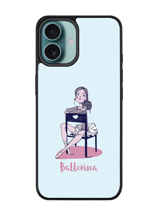 Stylizedd For iPhone 16 Plus Case [Compatible with MagSafe] Slim Magnetic cover Phone Case iPhone 16 Plus -Ballerina - Image 1