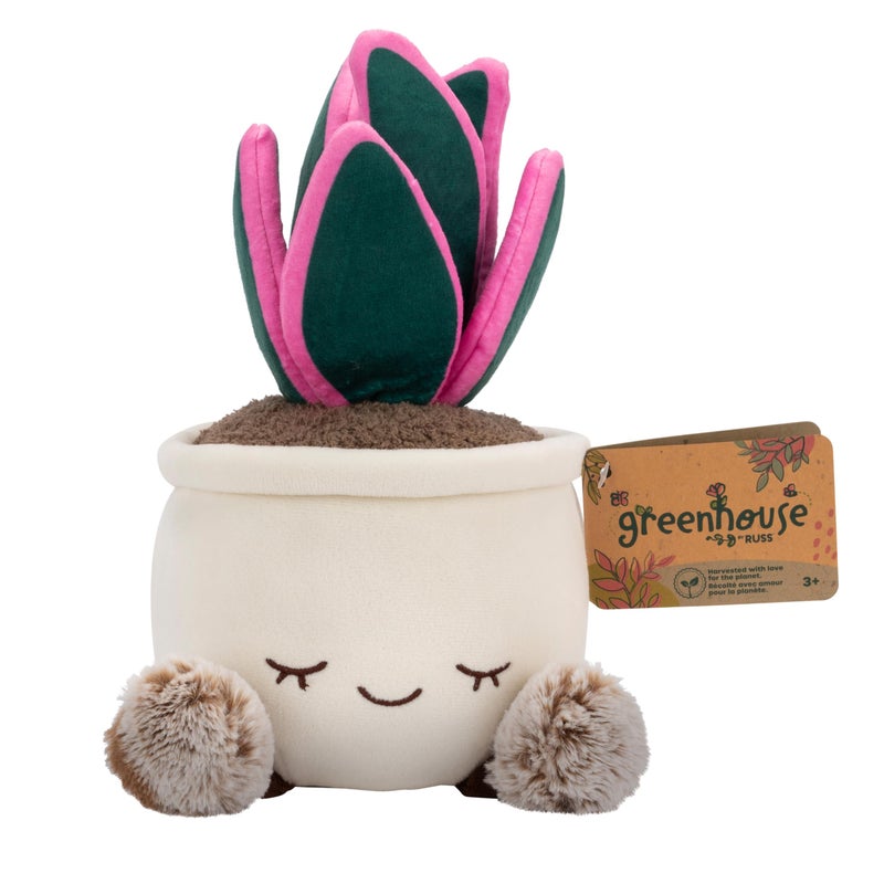 Russ Greenhouse 12Inch Oyster Plant Plush Ultrasoft Official Jazwares Plush Ages 3 - Image 2