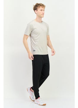 RBX Men Sportswear Fit Short Sleeves Running T-Shirt, Stone  - Image 4