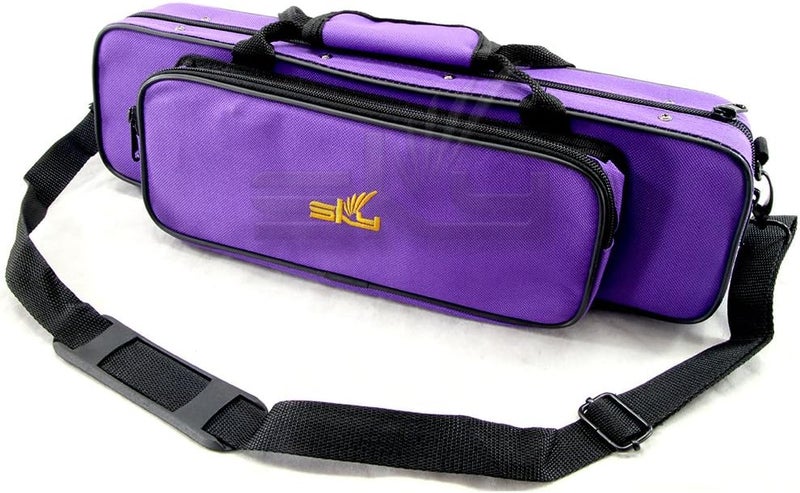SKY "C" Flute Lightweight Case with Shoulder Strap (Purple) - Image 1
