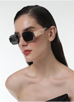 Haute Sauce The Bling Wrap Sunglasses - Onyx Black  - Image 2