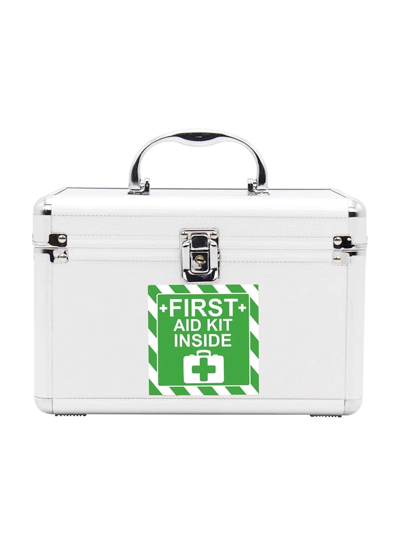 Printed Sticker Fire Extinguisher Inside First Aid Kit Inside, 4 Pieces of Each Shape  - Image 4