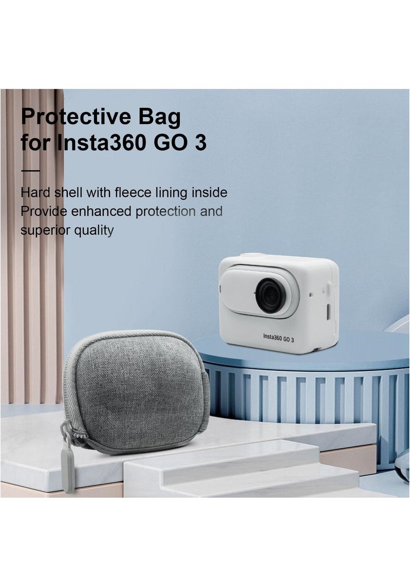 Generic Mini Storage Bag for Insta360 GO 3 Body Bag GO3 Mini Storage Carrying Bag 360GO3 Accessories  - Image 5