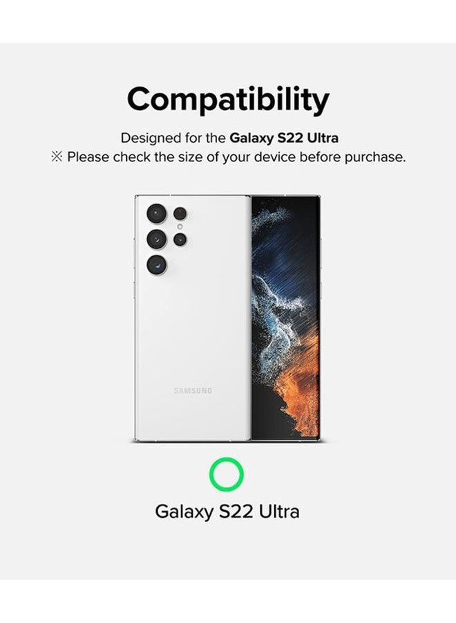 Dual Easy Film 【2 Pack】 for Samsung Galaxy S22 Ultra 5G Screen Protector,Anti-Dust,Full Coverage HD Quality Easy Application Clear - Image 2