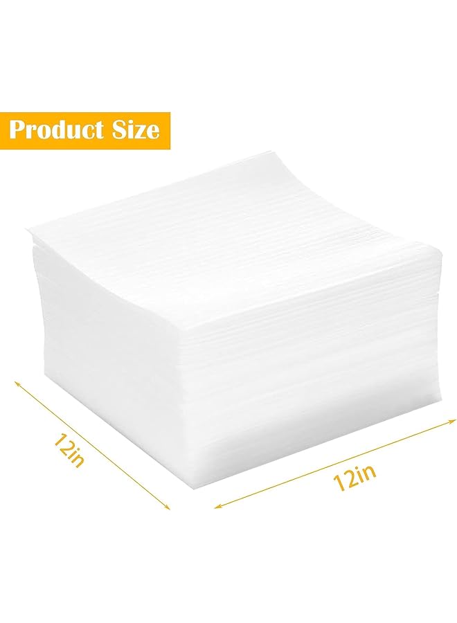 erorex 50Pack Cushion Foam Pouches 12X12 Inch Packing Cushioning Supplies For Moving Foam Wrap Pouches Protect Fragile Items Cushioning Foam Padding For Packaging Dishes China Cups Plates Mugs  - Image 2