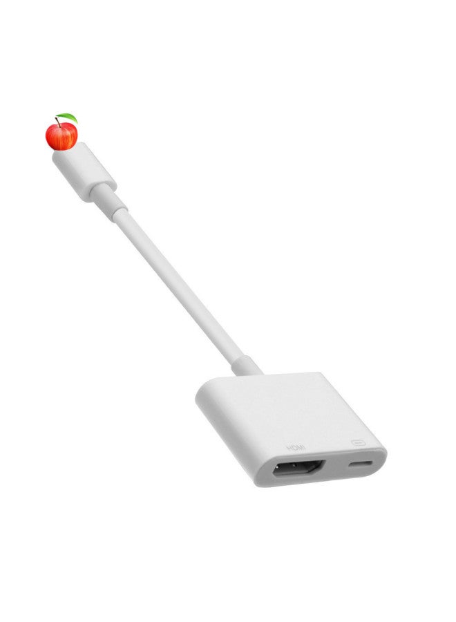 Applicable To Apple Mobile Phone To TV Screen Converter Lightning To HDMI HD Same Screen Line-Color:S500  - Image 4