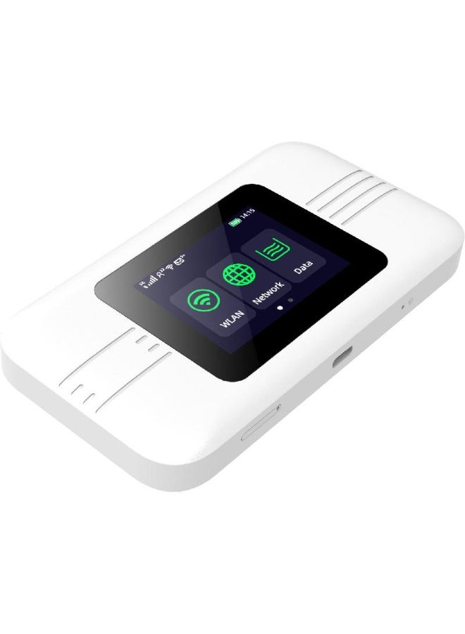 راوتر متنقل 5G موديل SRT875 واي فاي 6 ثنائي النطاق بشاشة لمس وبطارية 5000mAh - Image 1
