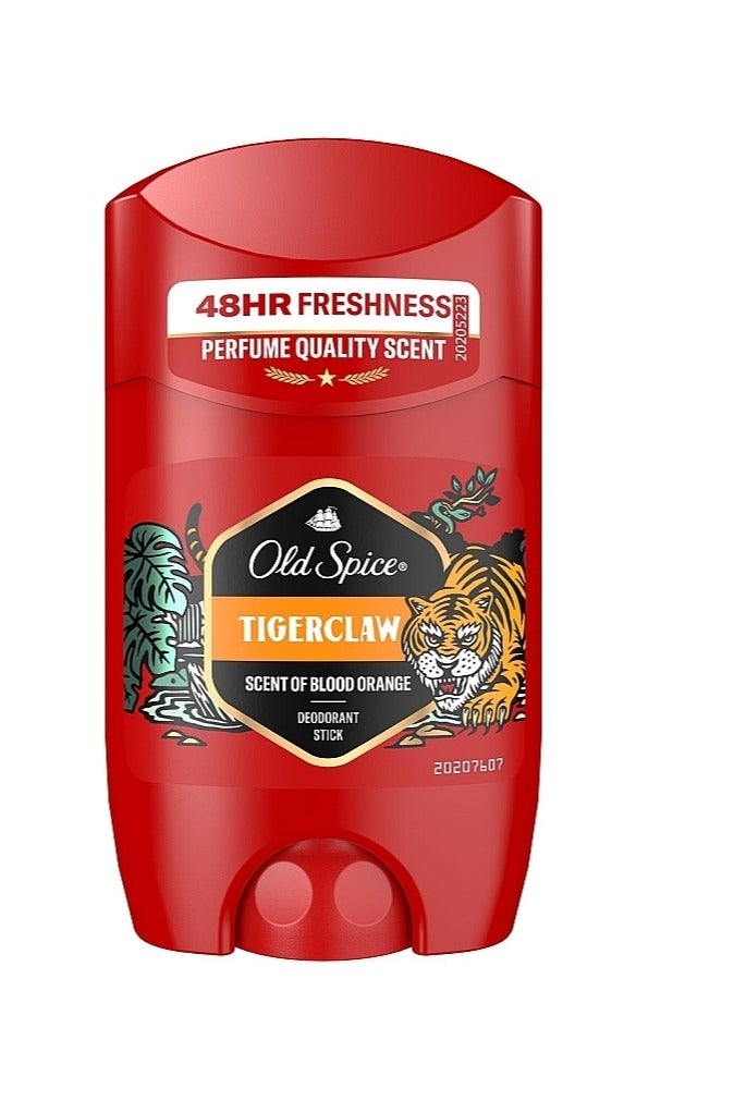 Old Spice Tigerclaw deodorant stick 50ml (Pack of 3)  - Image 2