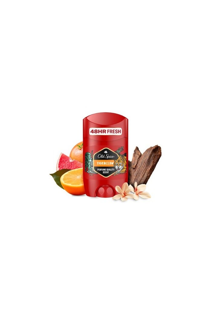 Old Spice Tigerclaw deodorant stick 50ml (Pack of 3)  - Image 3