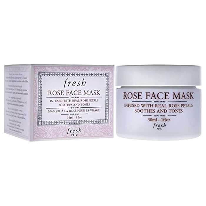 Fresh Rose Face Mask Mask Women 1 oz - Image 3