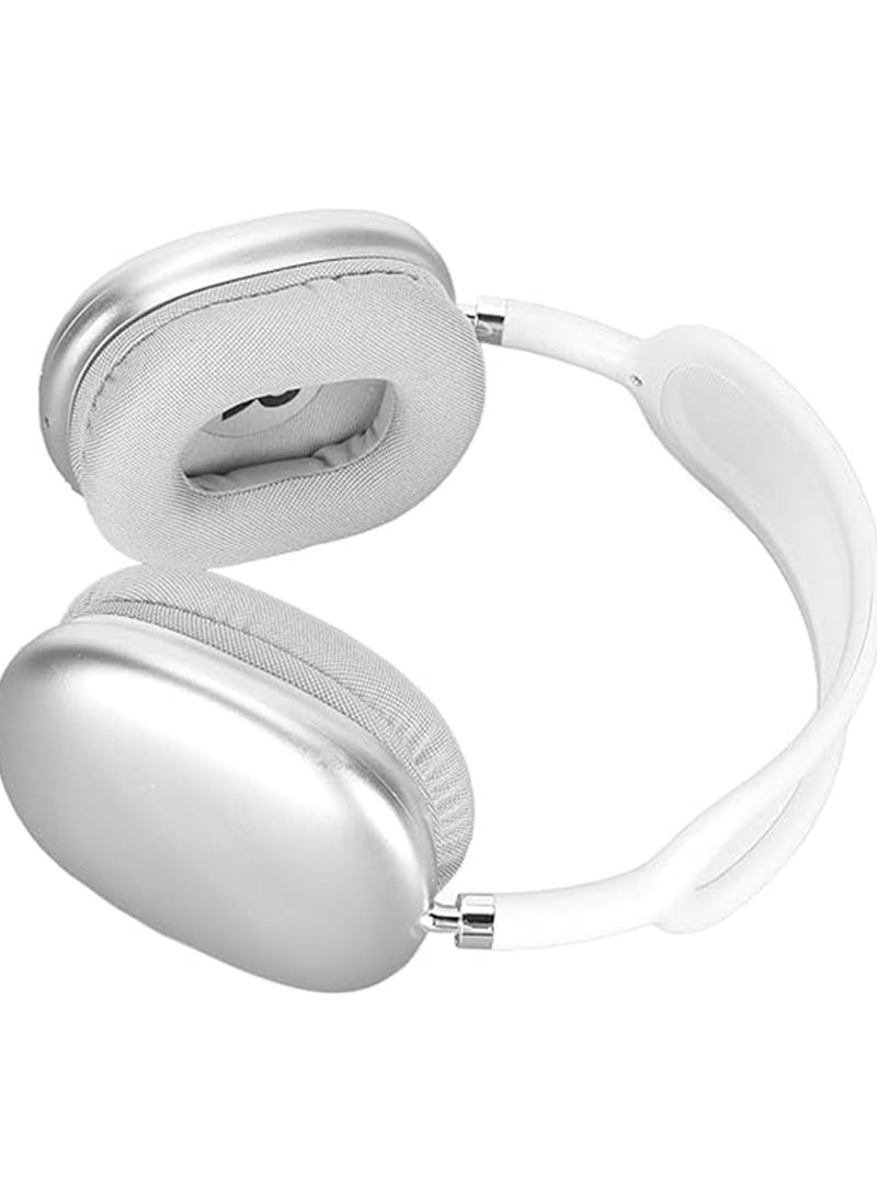 Generic Wireless Bluetooth Noise Cancelling Headphones, On-Ear Headset, Long Battery Life, Comfortable to Wear, White  - Image 4