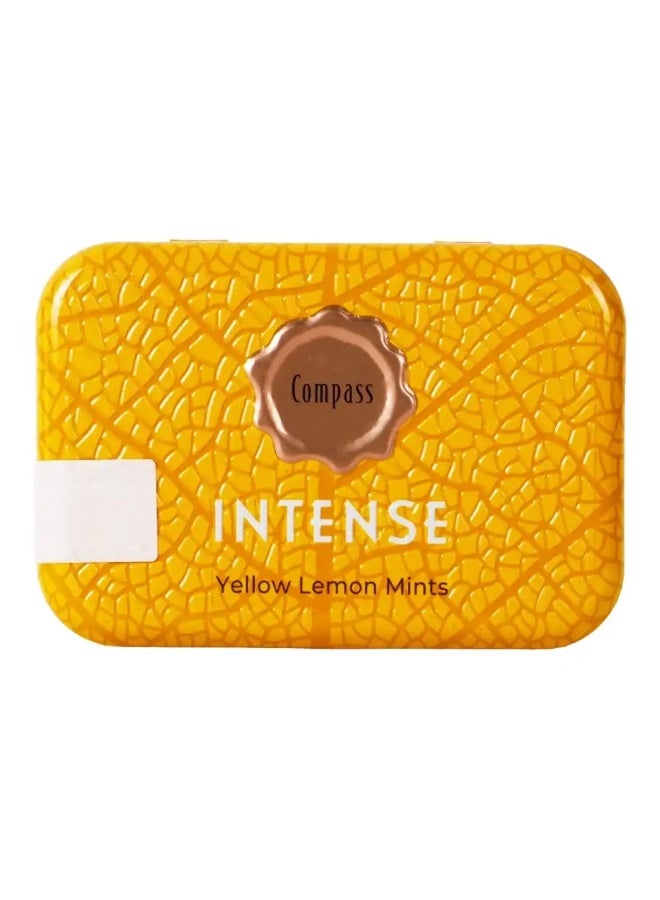 Compass Intense Yellow Lemon Mints Sugar Free Mouth Freshner- 20gms