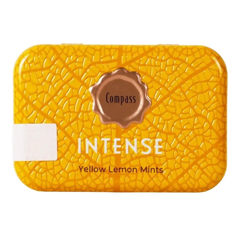 Compass Intense Yellow Lemon Mints Sugar Free Mouth Freshner- 20gms