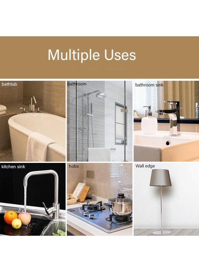 3/5M Waterproof Kitchen Sink Clear Tape Mildewproof Nano Tape Bathroom Toilet Crevice Strip Self-adhesive Pool Water Seal  - Image 4