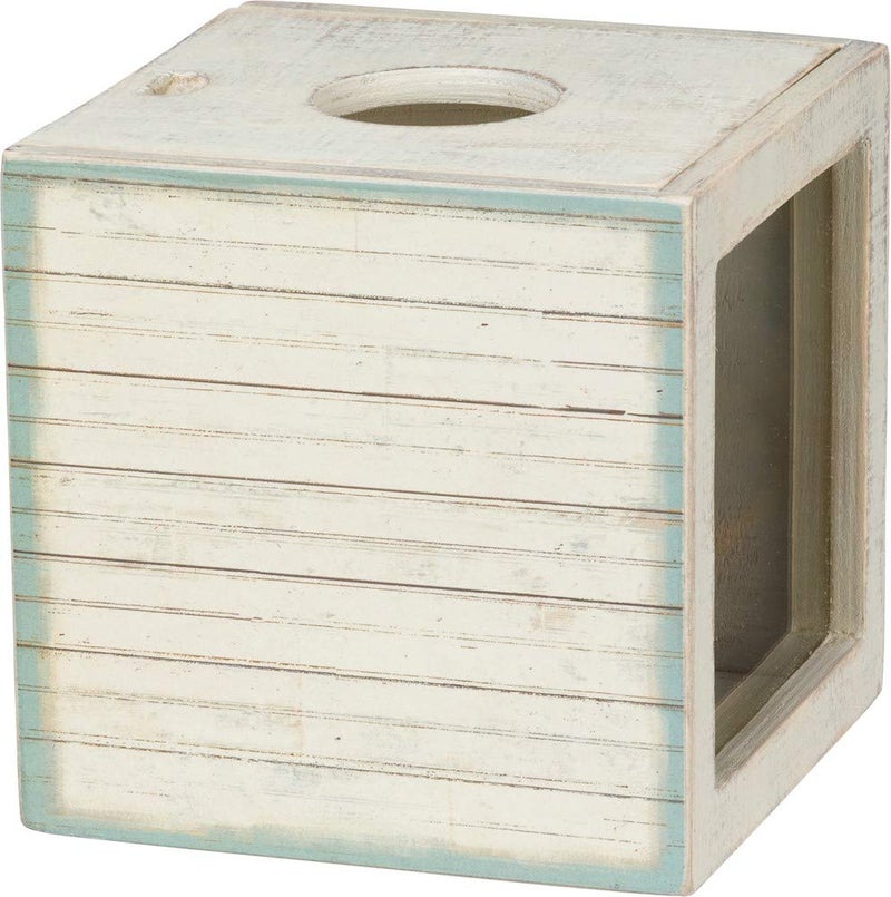 Primitives by Kathy Seashell Holder - Coastal Decor, Glass Display, Treasure Chest, Room and Bedroom Decor - Image 3