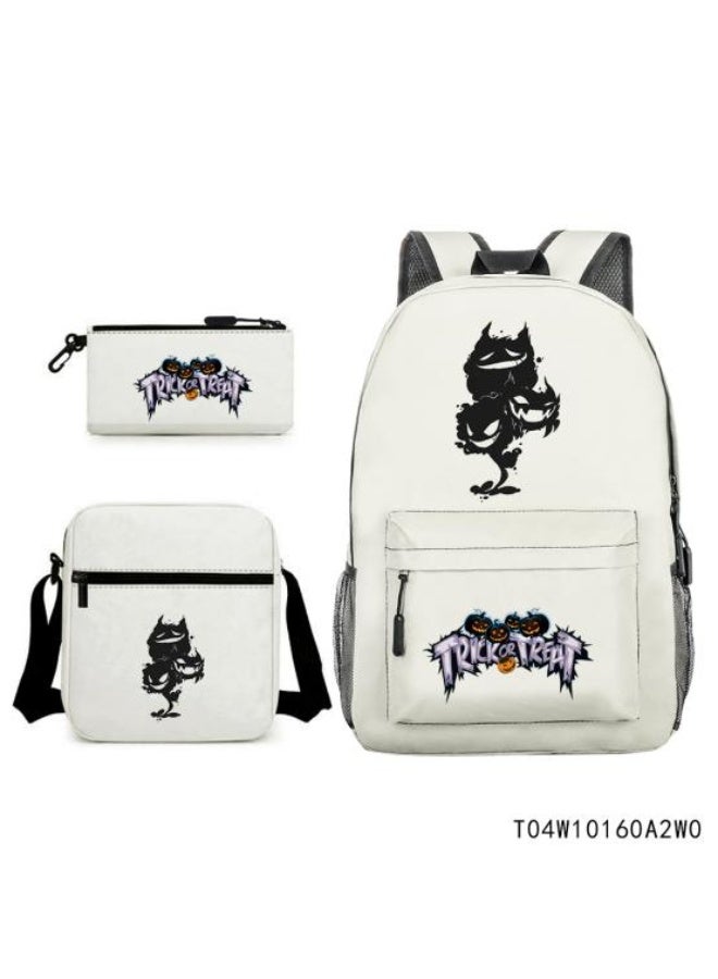 Fashion animation element backpack set, exquisite and practical, a good companion for daily travel - 783  - Image 1