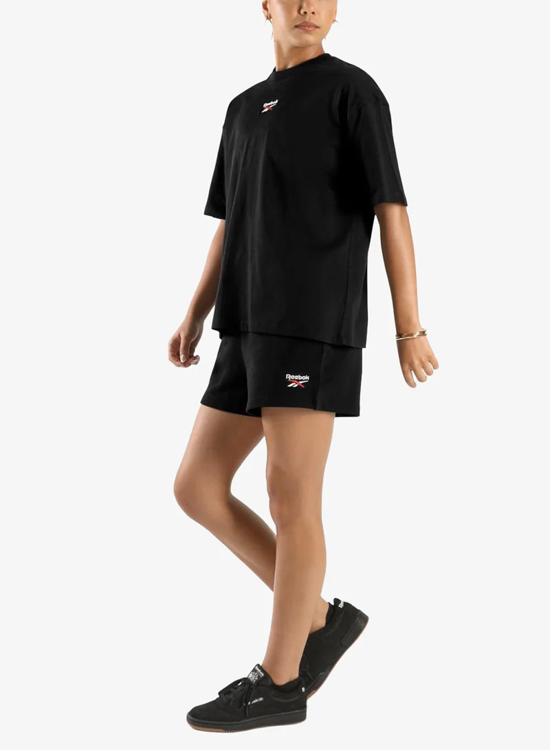 Reebok  Identity 2 Colour Logo Relaxed T-Shirt for Women | Best Price UAE