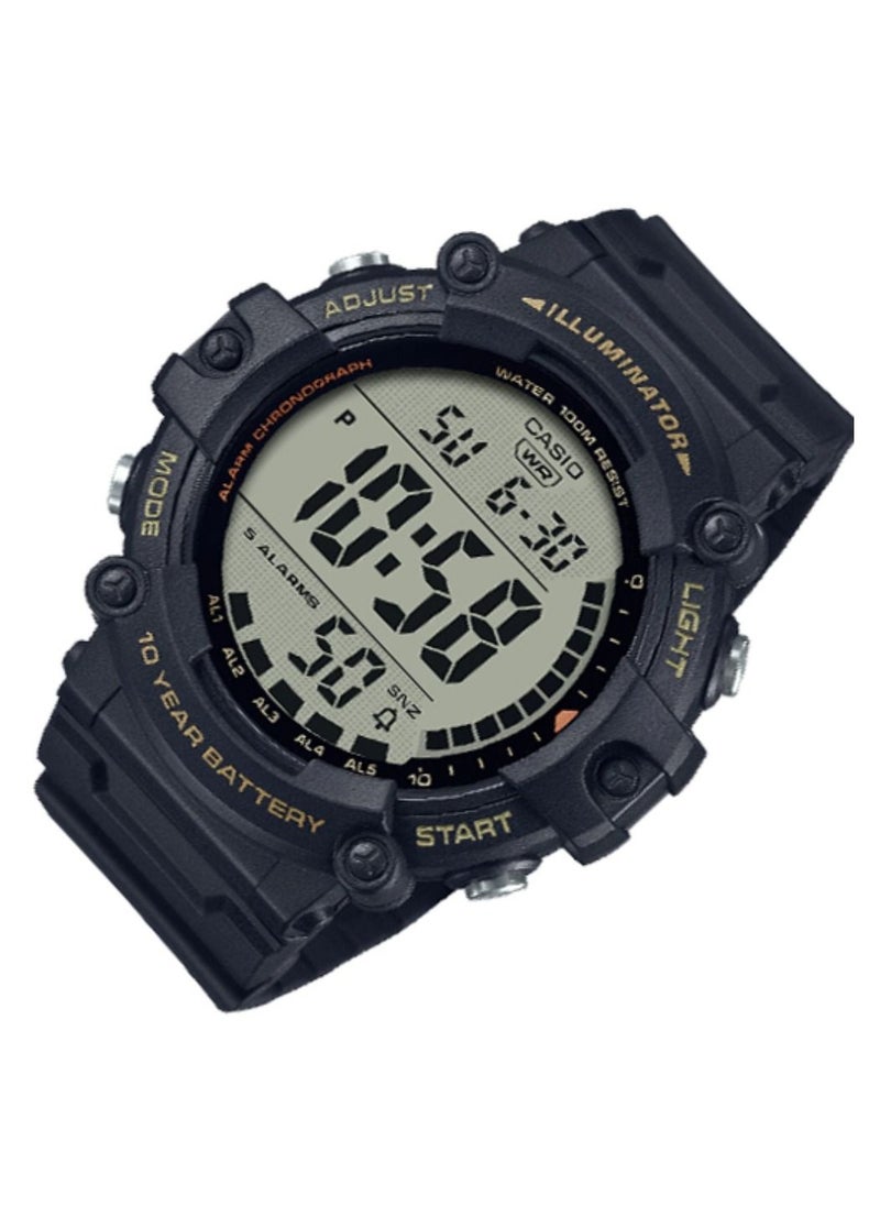 CASIO Water Resistant Digital Wrist Watch AE-1500WHX-1AVDF - 51 mm - Black  - Image 2