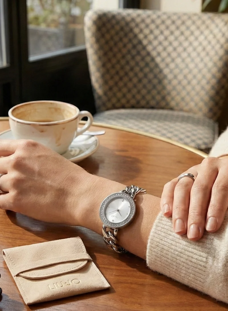 Liu Jo  Liu Jo Dancing Chain Silver Watch - TLJ2238 for Women | Best Price UAE