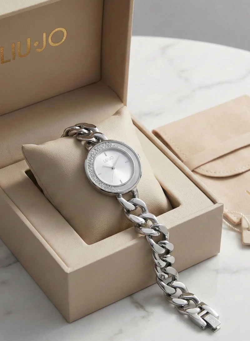 Liu Jo  Liu Jo Dancing Chain Silver Watch - TLJ2238 for Women | Best Price UAE