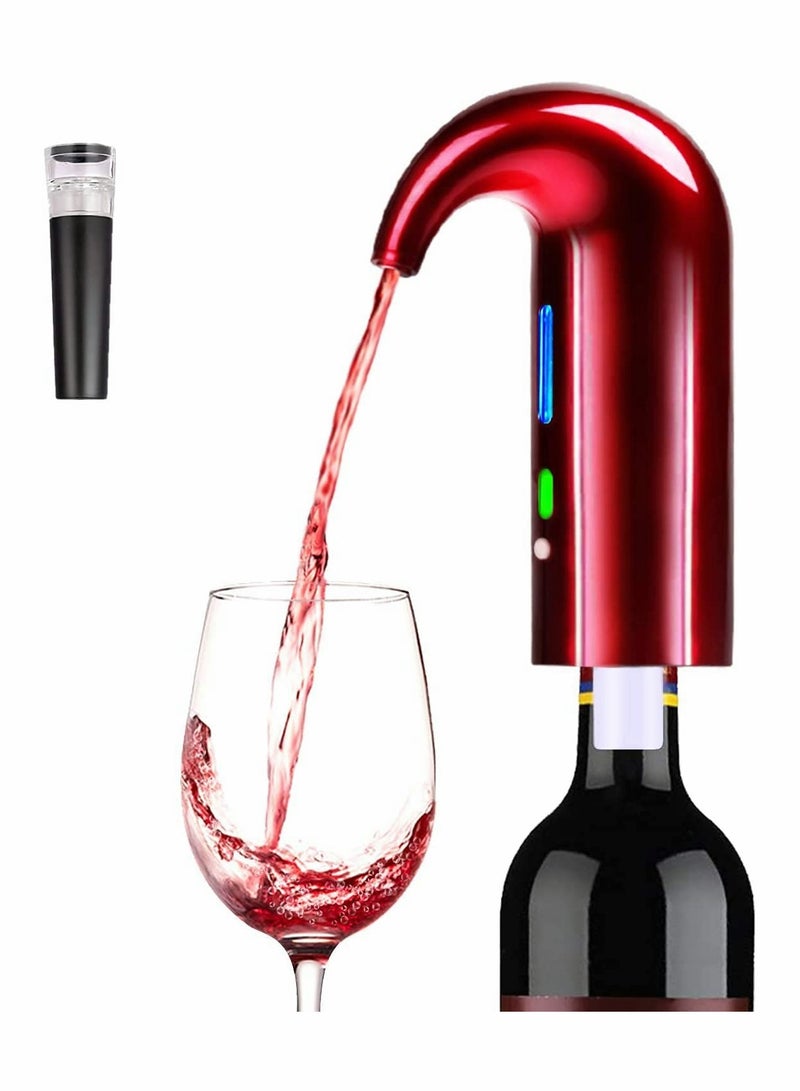 KASTWAVE Electric Portable One-Touch USB Rechargeable for Drinks Automatic Beverages Oxidizer Dispenser - Image 1