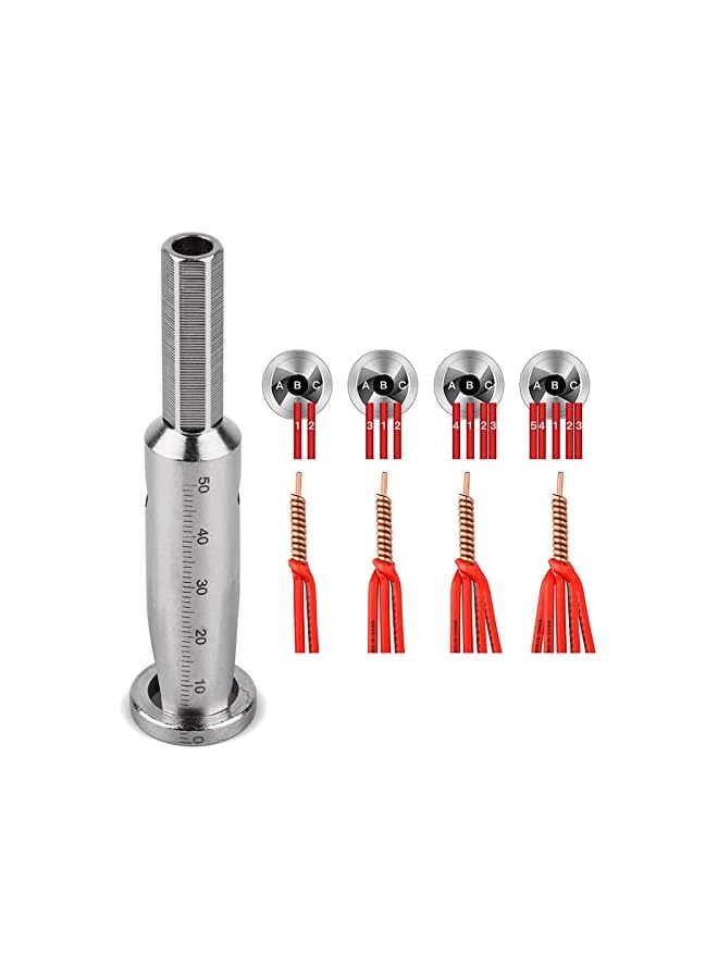 PROMASS Universal Wire Twisting, Tool Electrical Cable Quick Connector Automatic Twisting Wire Stripping Stripper Twister Drill Driver The wire twisting tool is made of high quality steel not easily broken - Image 5