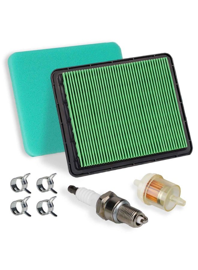 HOODELL GCV160 Air Filter Tune Up Kit for Honda GCV190 GC190 GC160 GX100 Engine HRC216 HRR216 HRR2169VKA HRX217 Lawn Mower, Replace GCV160 Spark Plug 17211-ZL8-023 Air Cleaner - Image 1