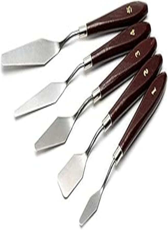 OR Stainless Steel Spatula (5 Pieces) 