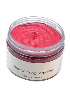 MOFAJANG Mofajang Hair Wax Color Styling Cream Mud, Natural Hairstyle Color Pomade, Washable Temporary, Red  - Image 3