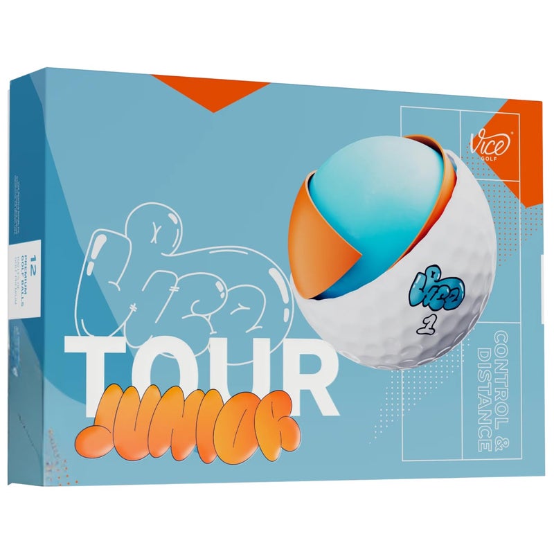 Vice Golf Vice Tour Junior Golf Balls - Image 1