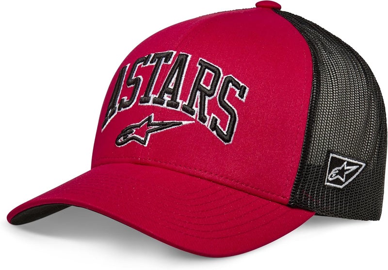 Alpinestars Dunker Trucker Hat - Red/Black - Image 1